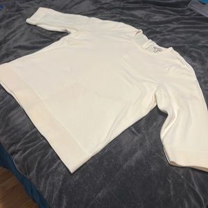 Talbots cream sweater